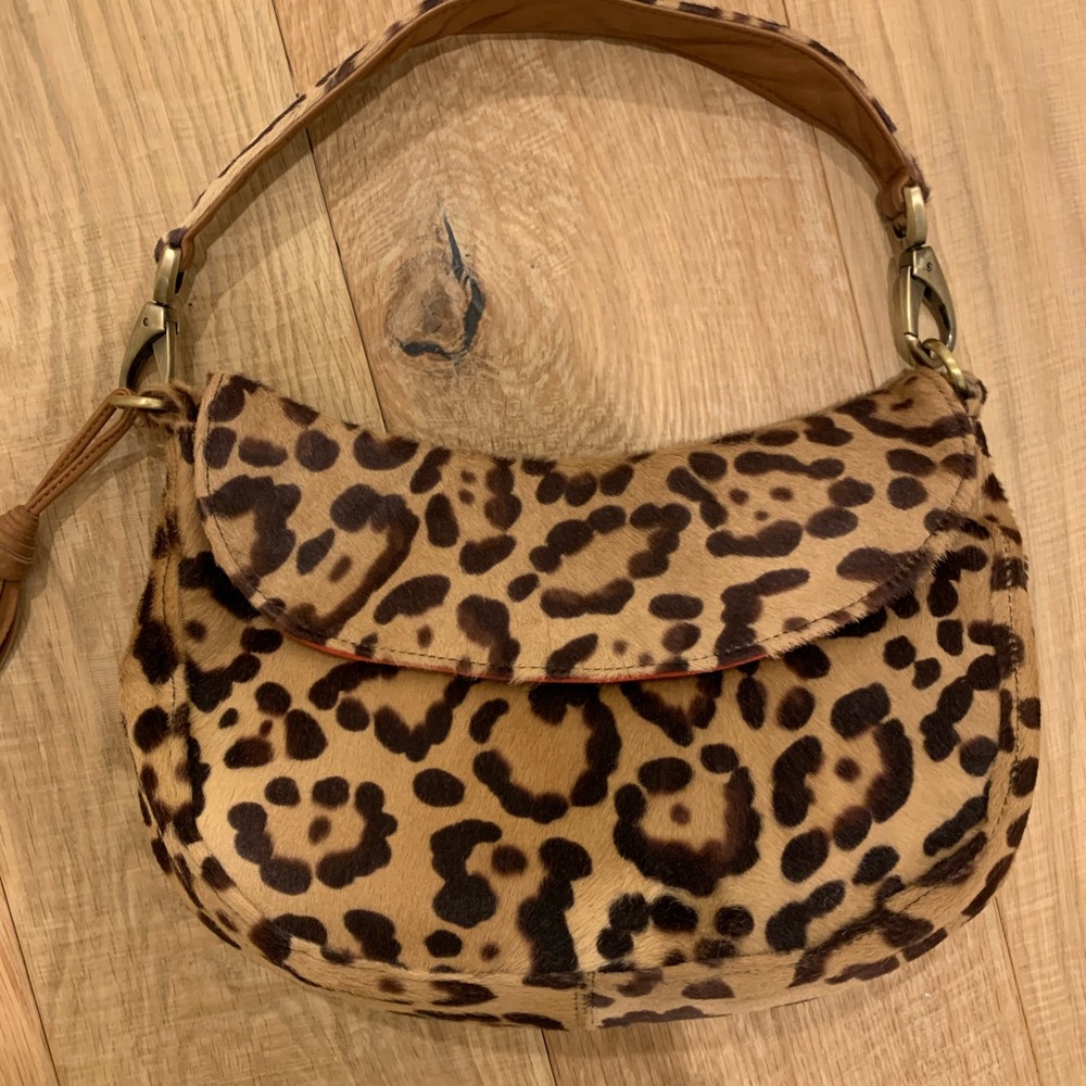 Incredible Leopard Print Eric Javits Clutch